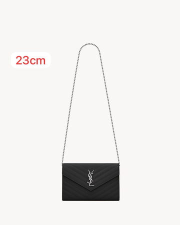 Saint Laurent Bag Cassandre Envelope Chain Wallet