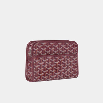 Goyard Bag Jouvence Toiletry Bag Burgundy