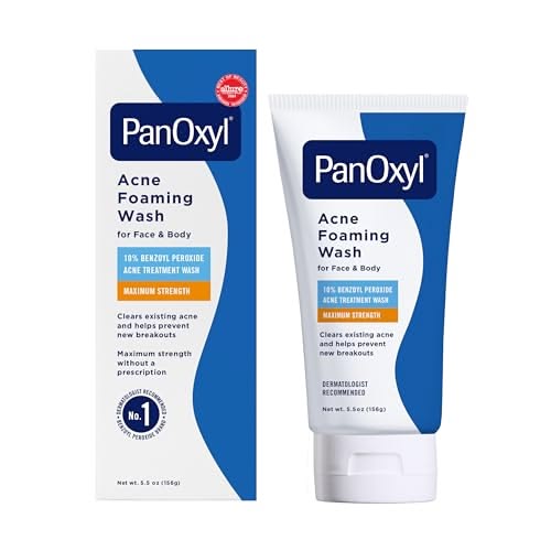 PanOxyl Acne Foaming Wash | Acne & Breakout Cleanser