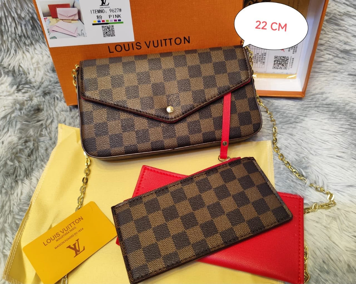 Louis Vuitton Bag Félicie Pochette Brown