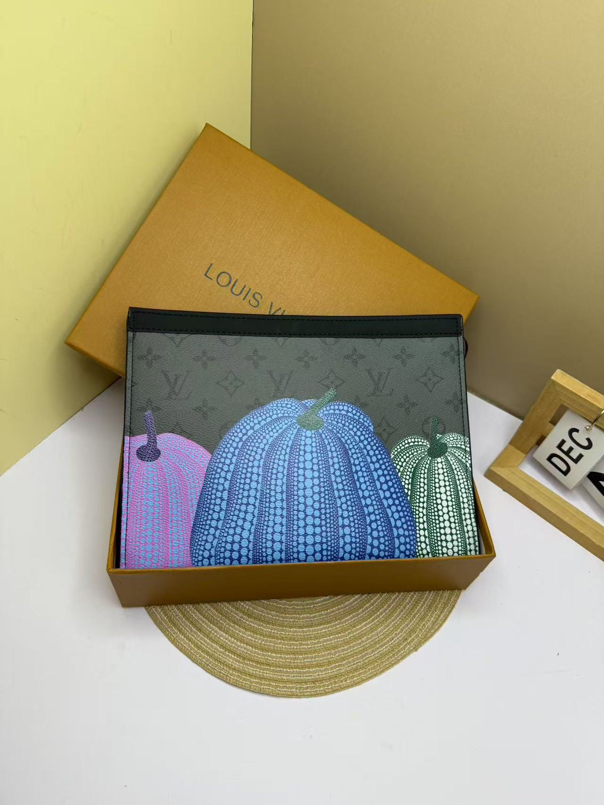 Louis Vuitton X Yayoi Kusama Pochette Voyage MM Bag