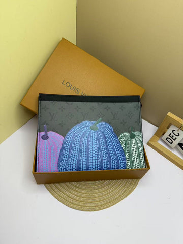 Louis Vuitton X Yayoi Kusama Pochette Voyage MM Bag