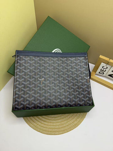 Goyard Pouch Conti Navy Blue
