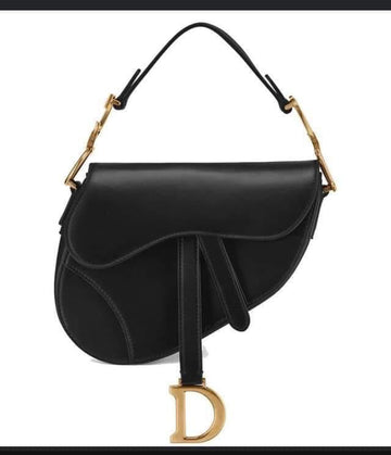 Dior Bag Saddle Mini Black