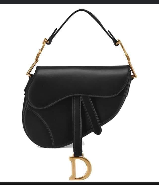 Dior Bag Saddle Mini Black