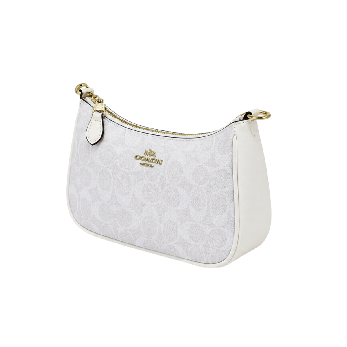 Coach Teri Glacier White Bag