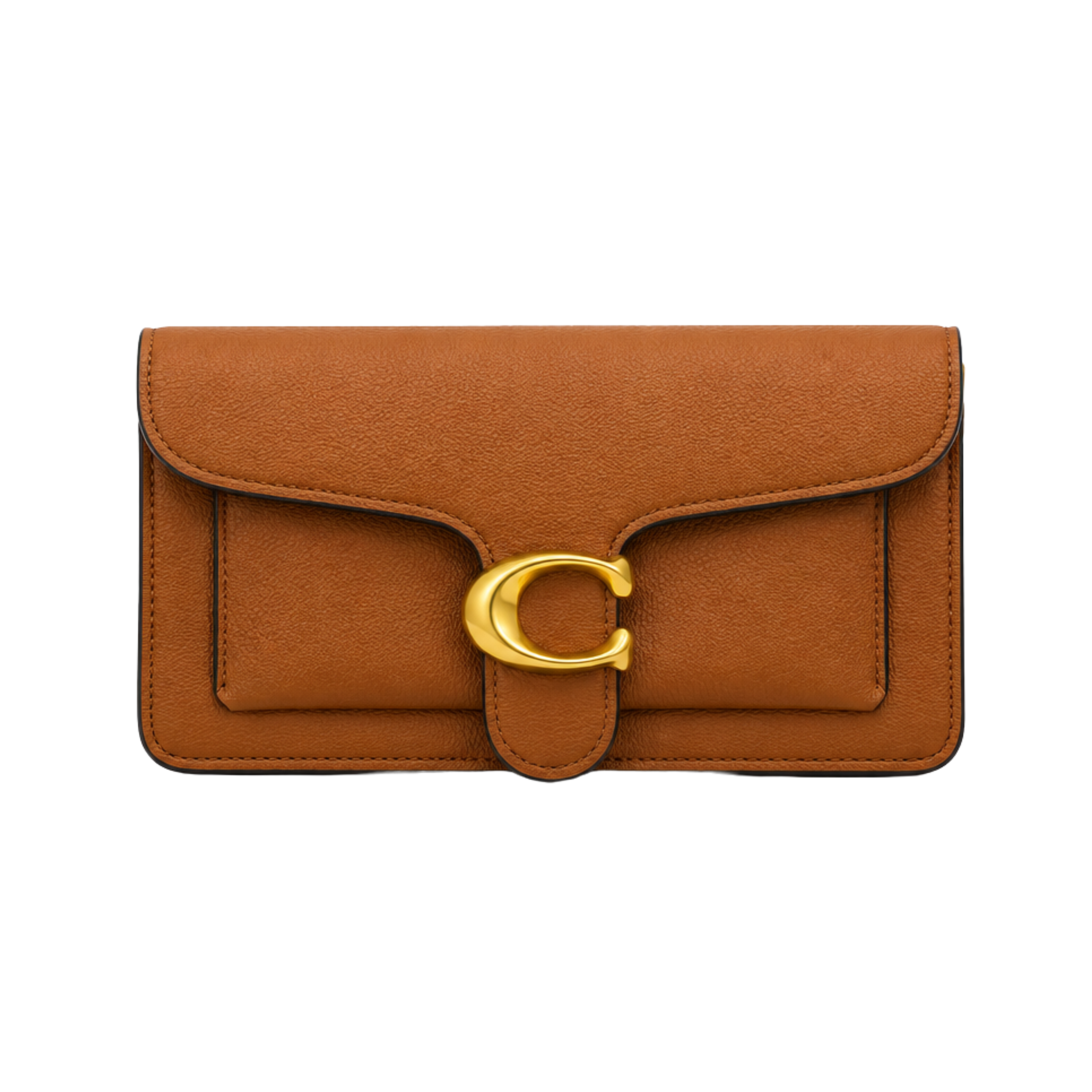 Coach Tabby Shoulder Bag 26 Camel Brown