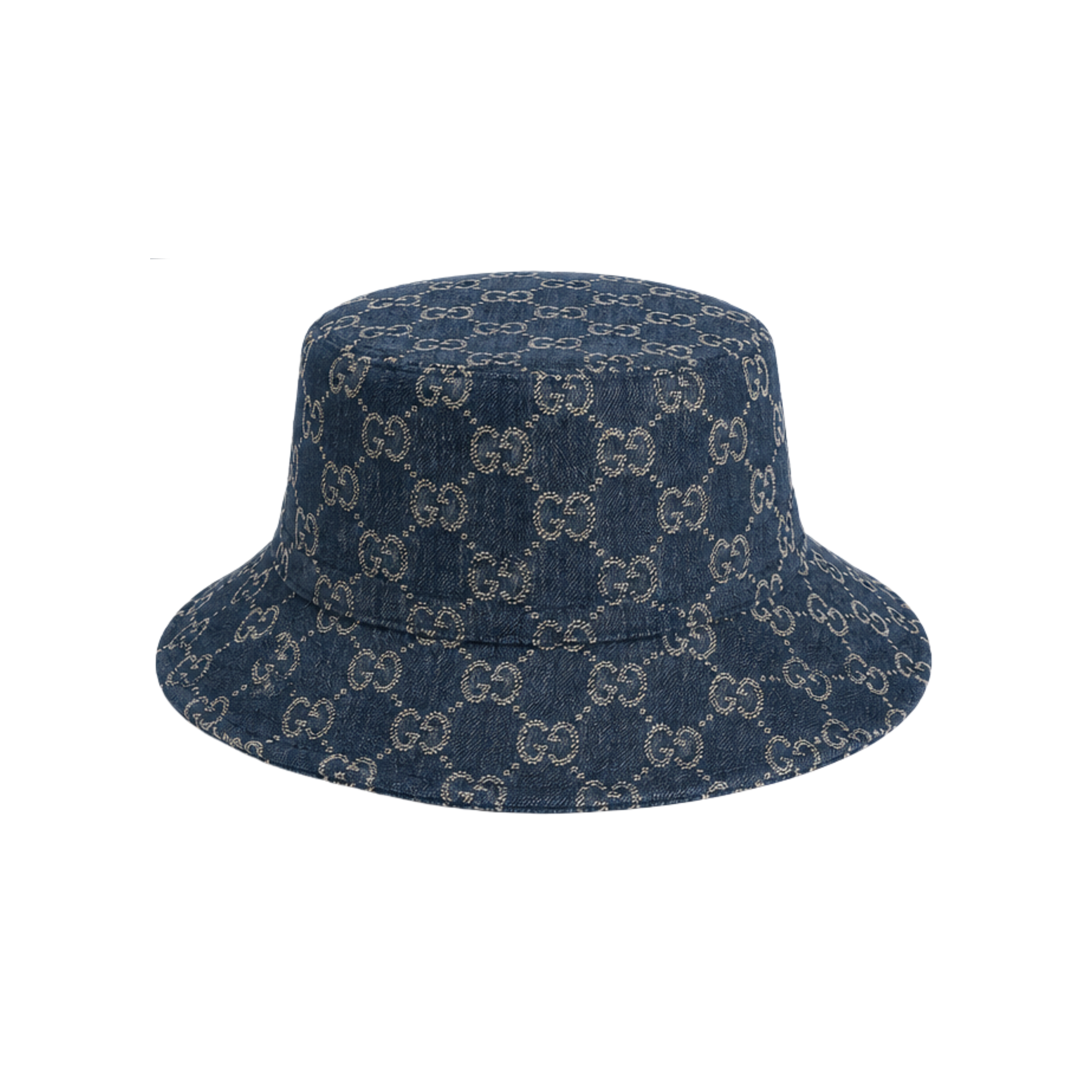 Gucci GG Canvas Bucket Cap Navy Blue