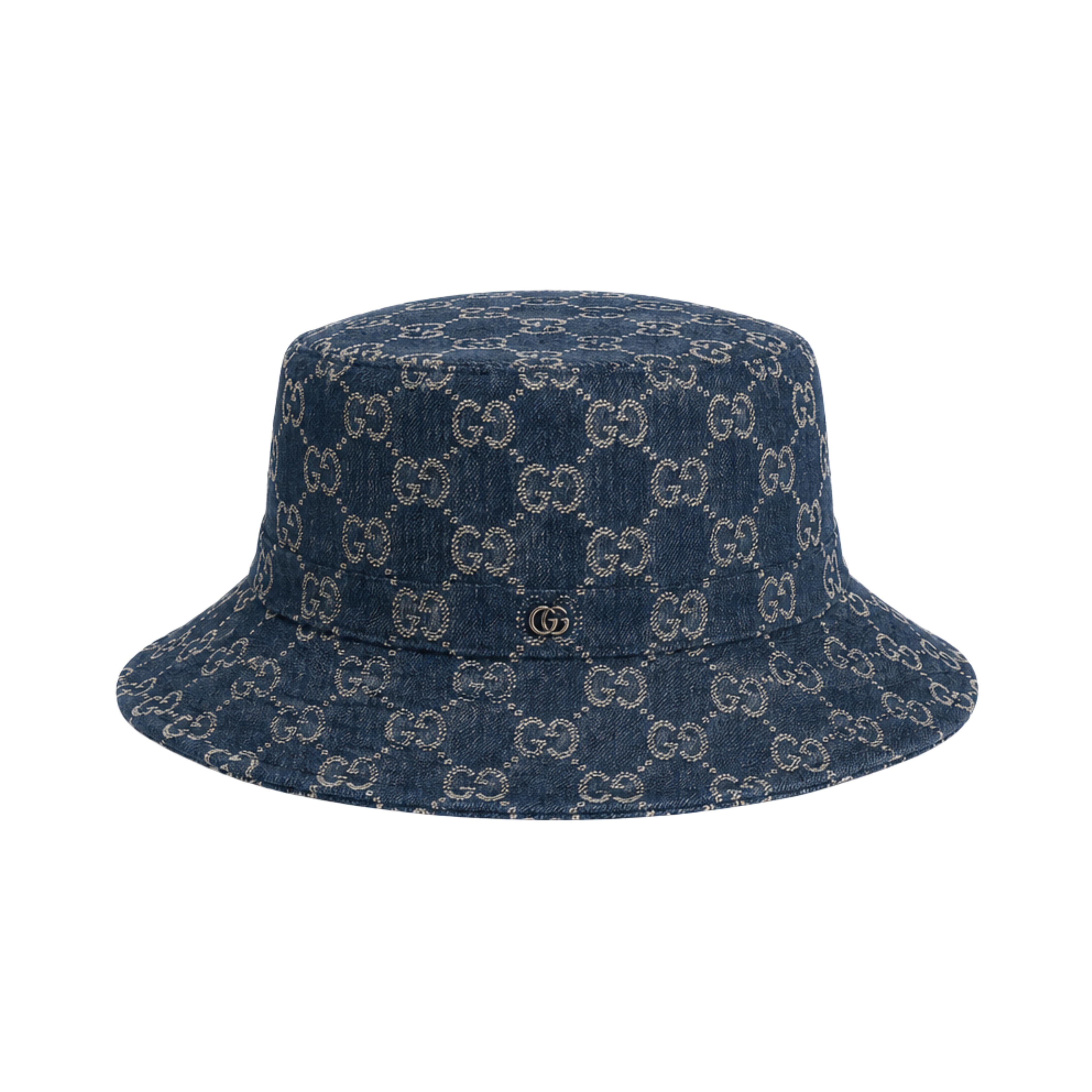 Gucci GG Canvas Bucket Cap Navy Blue