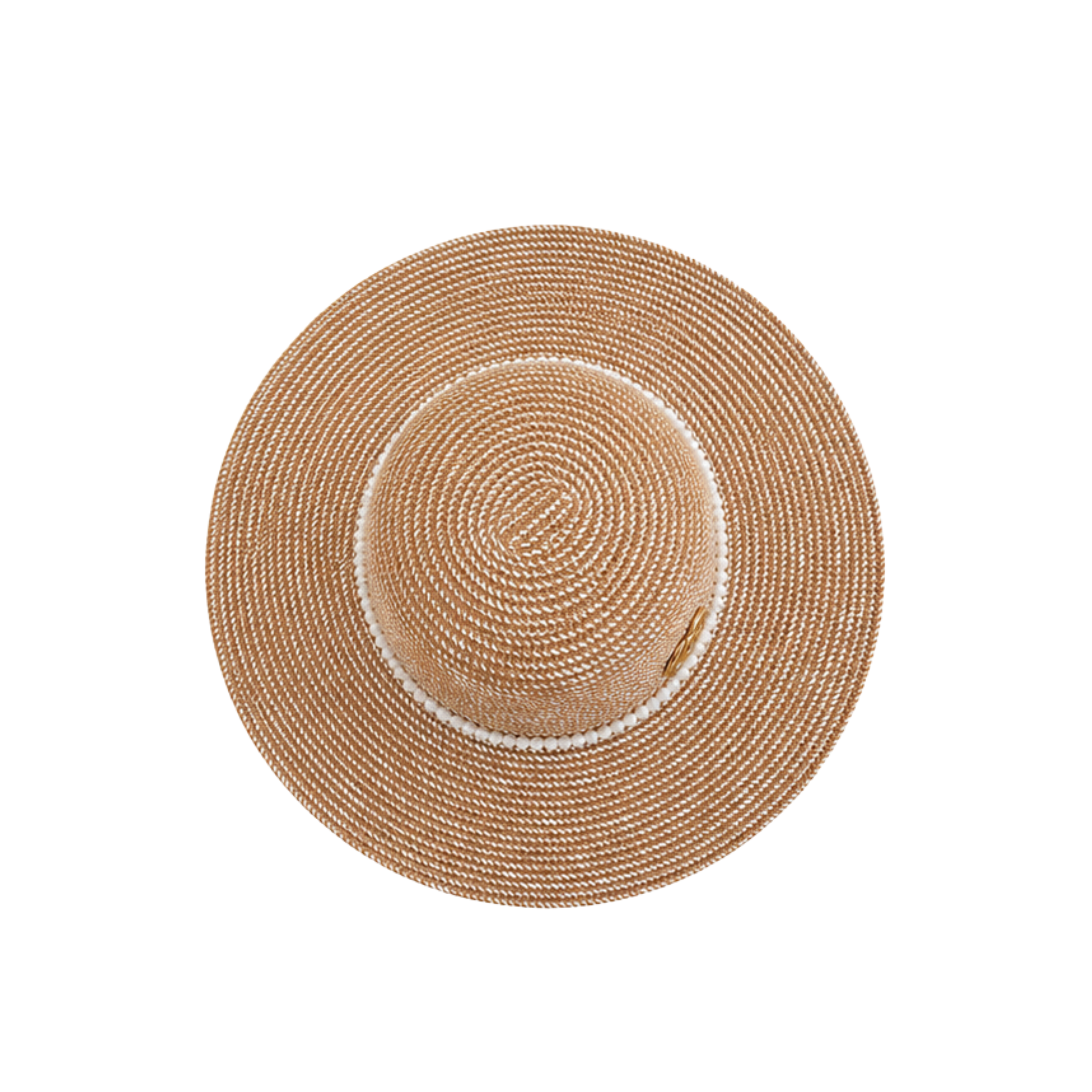 Gucci GG Embellished Straw Sun Cap Natural Beige