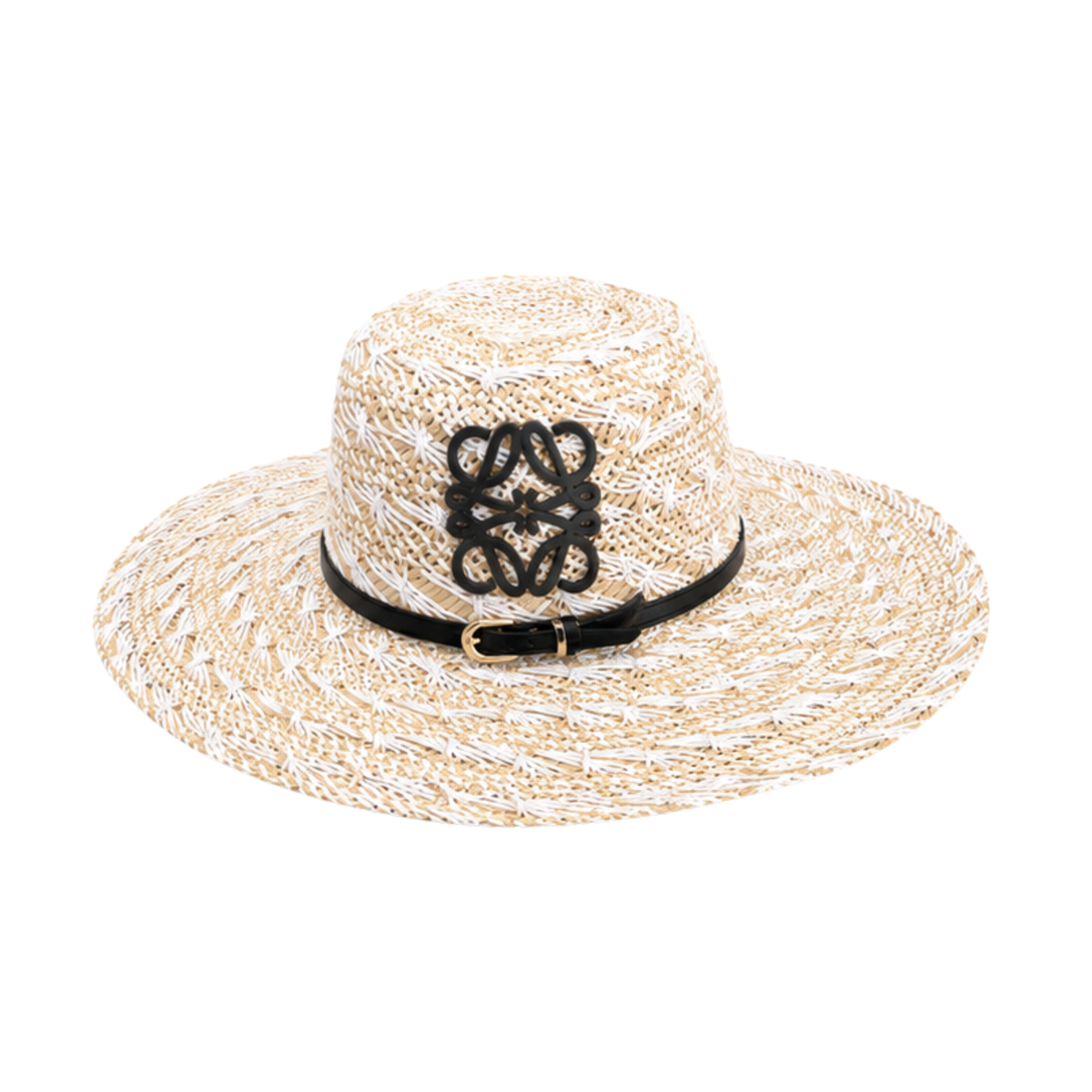 Loewe Anagram Raffia Sun Cap Beige