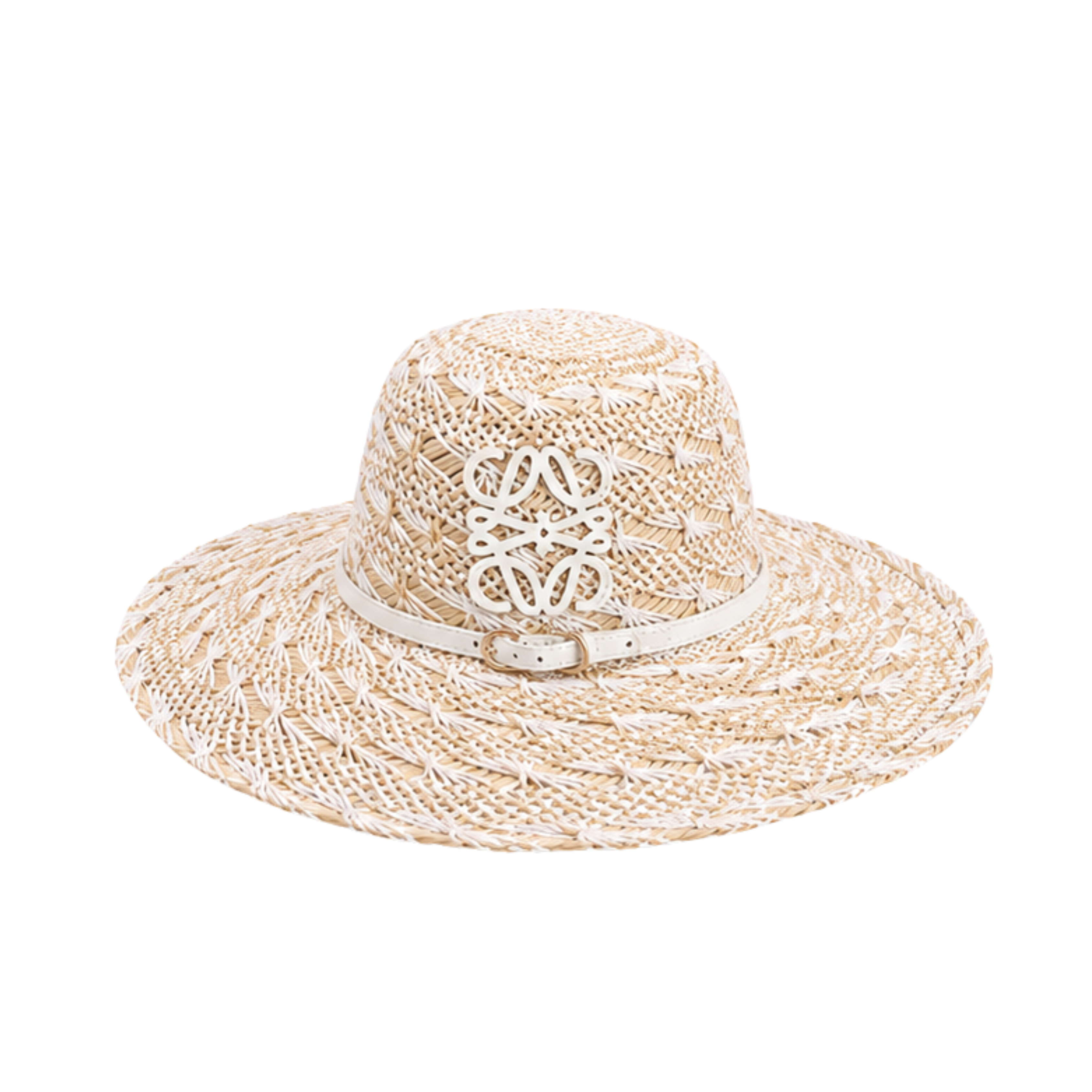 Loewe Paula's Ibiza Anagram Raffia Sun Cap Beige