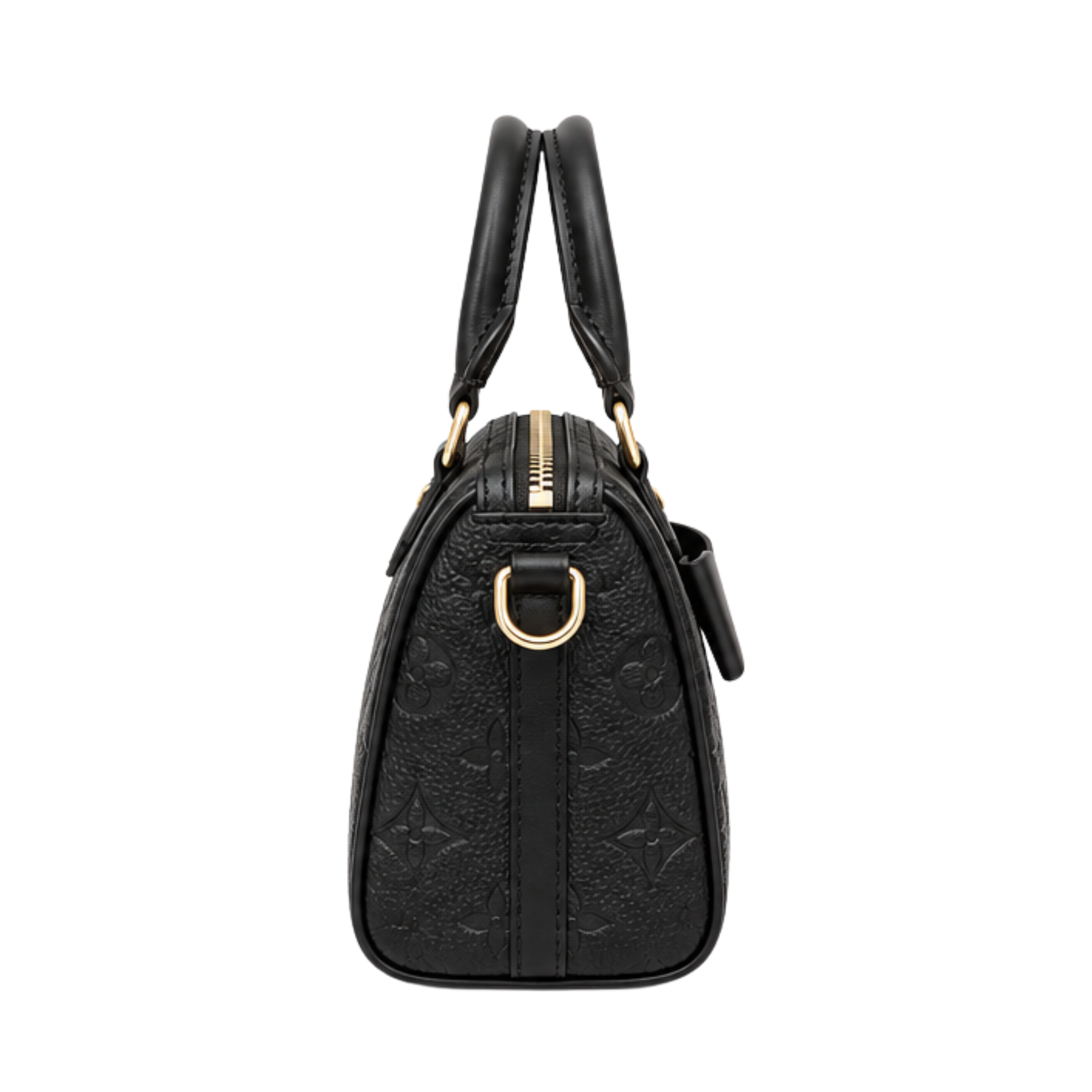 Louis Vuitton Nano Speedy Black Bag