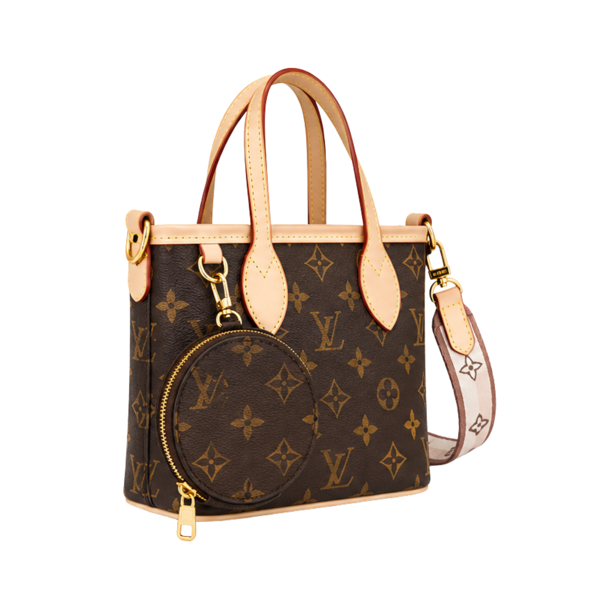 Louis Vuitton Neverfull BB Brown Bag