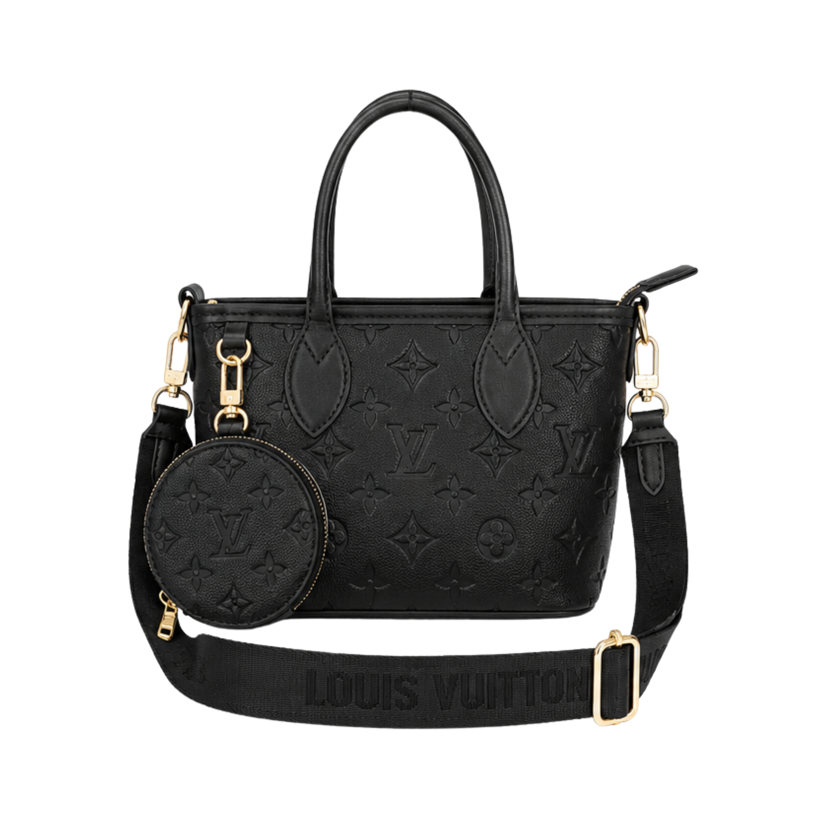 Louis Vuitton OnTheGo BB Black Bag