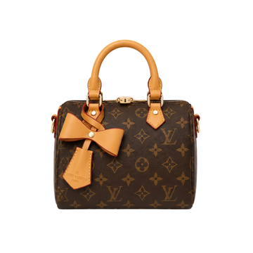 Louis Vuitton Speedy 20 Monogram Canvas Tan Bag