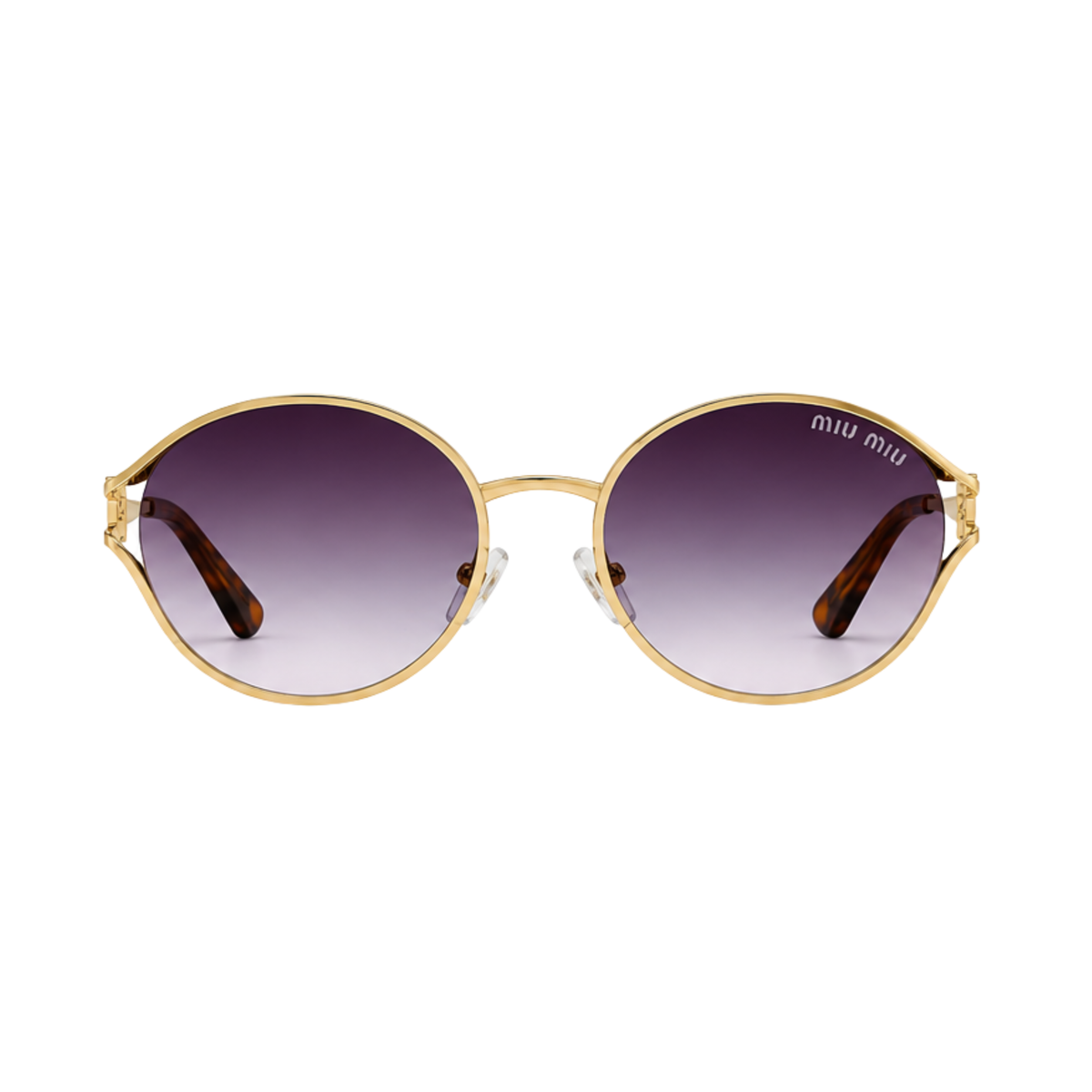 Miu Miu Sunglasses MU 52YS Oval Purple