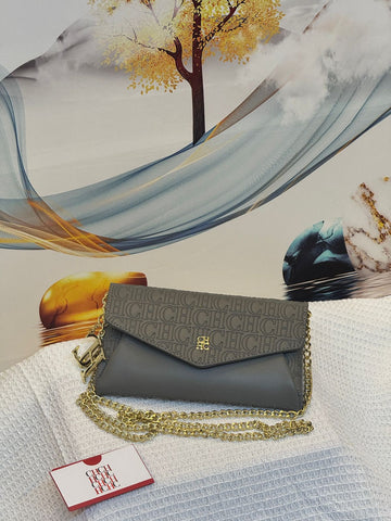 Carolina Herrera Bag Envelope Crossbody Wallet on Chain