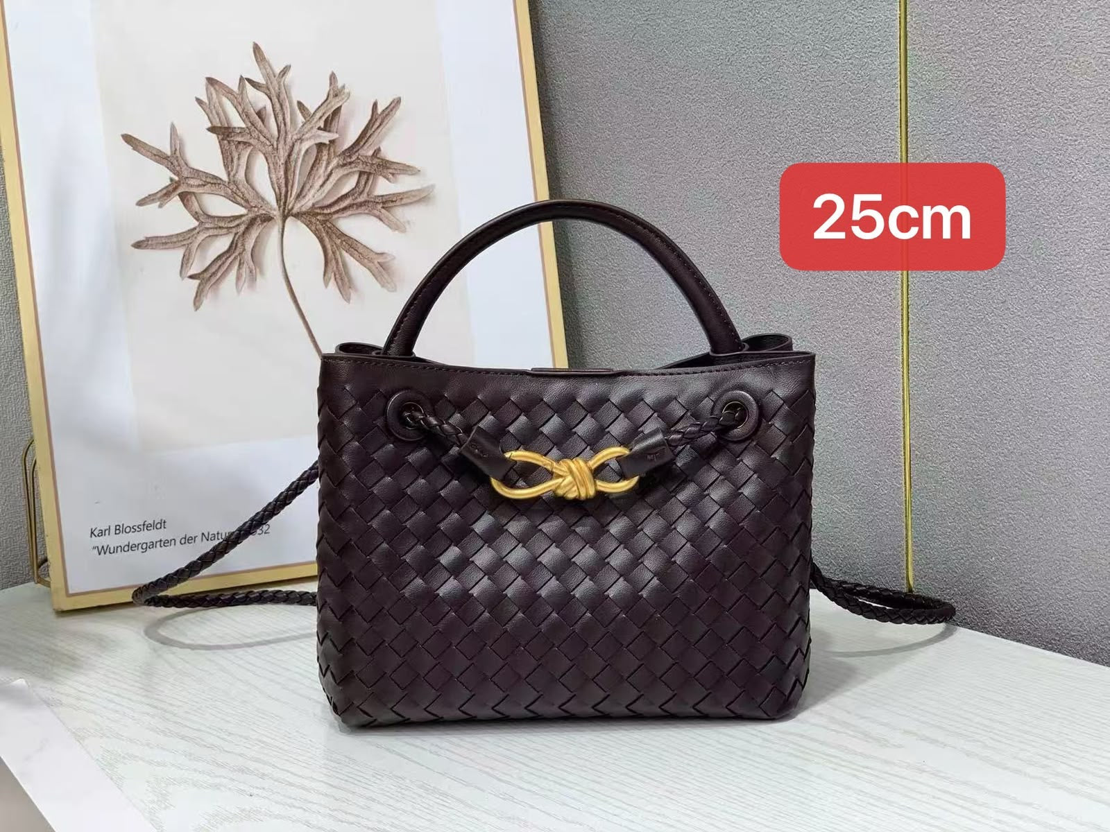 Bottega Veneta Bag Andiamo Dark Brown