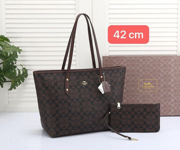 Coach City Tote Bag in Signature Canvas