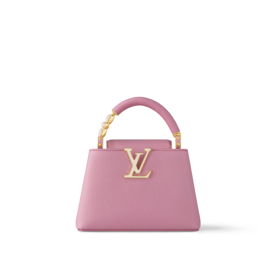 Louis Vuitton Capucines Mini Handbag – Rose Pink