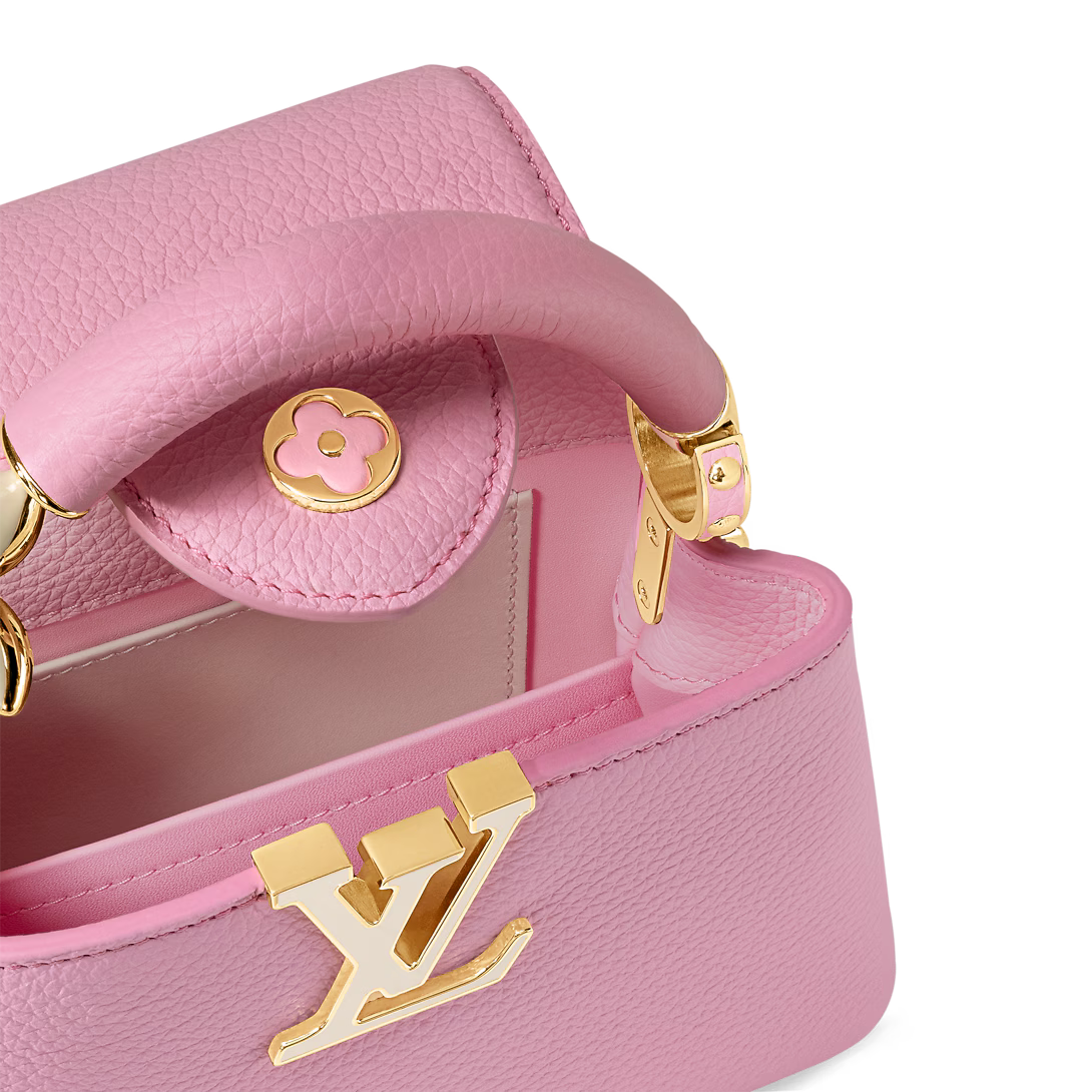 Louis Vuitton Capucines Mini Handbag – Rose Pink