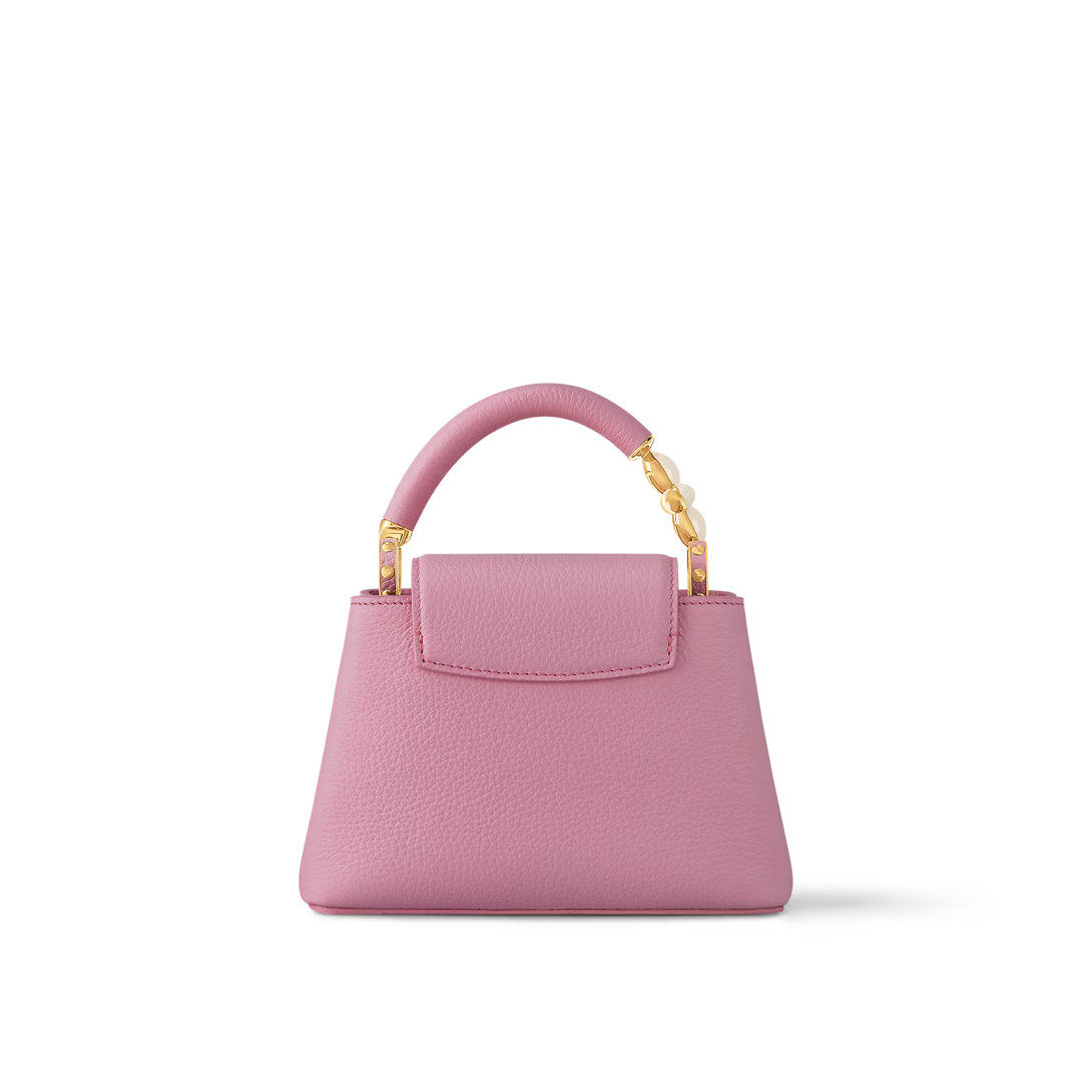 Louis Vuitton Capucines Mini Handbag – Rose Pink