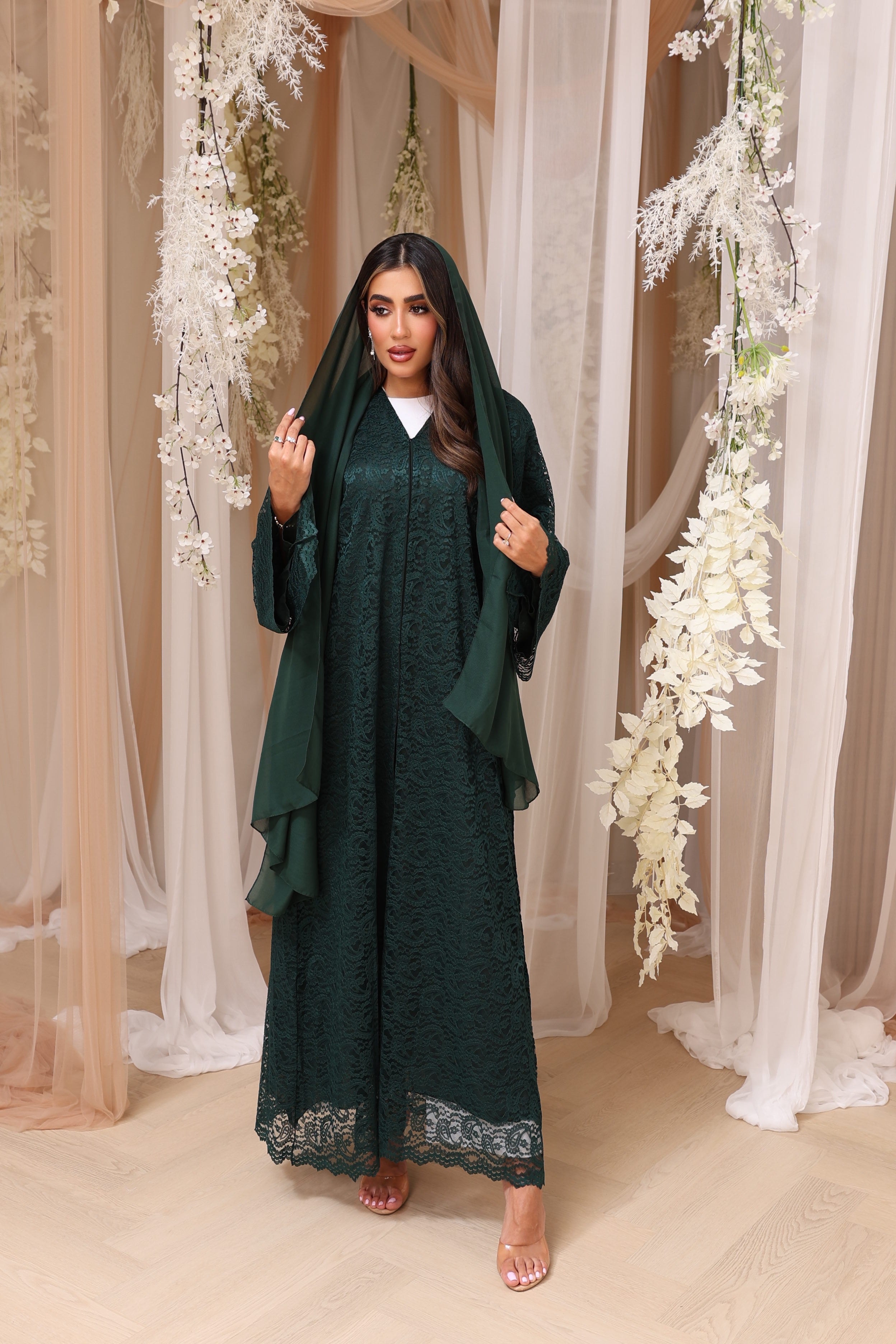 Emerald abaya