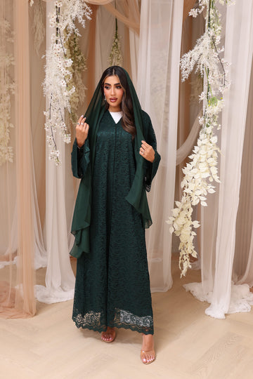 Emerald abaya