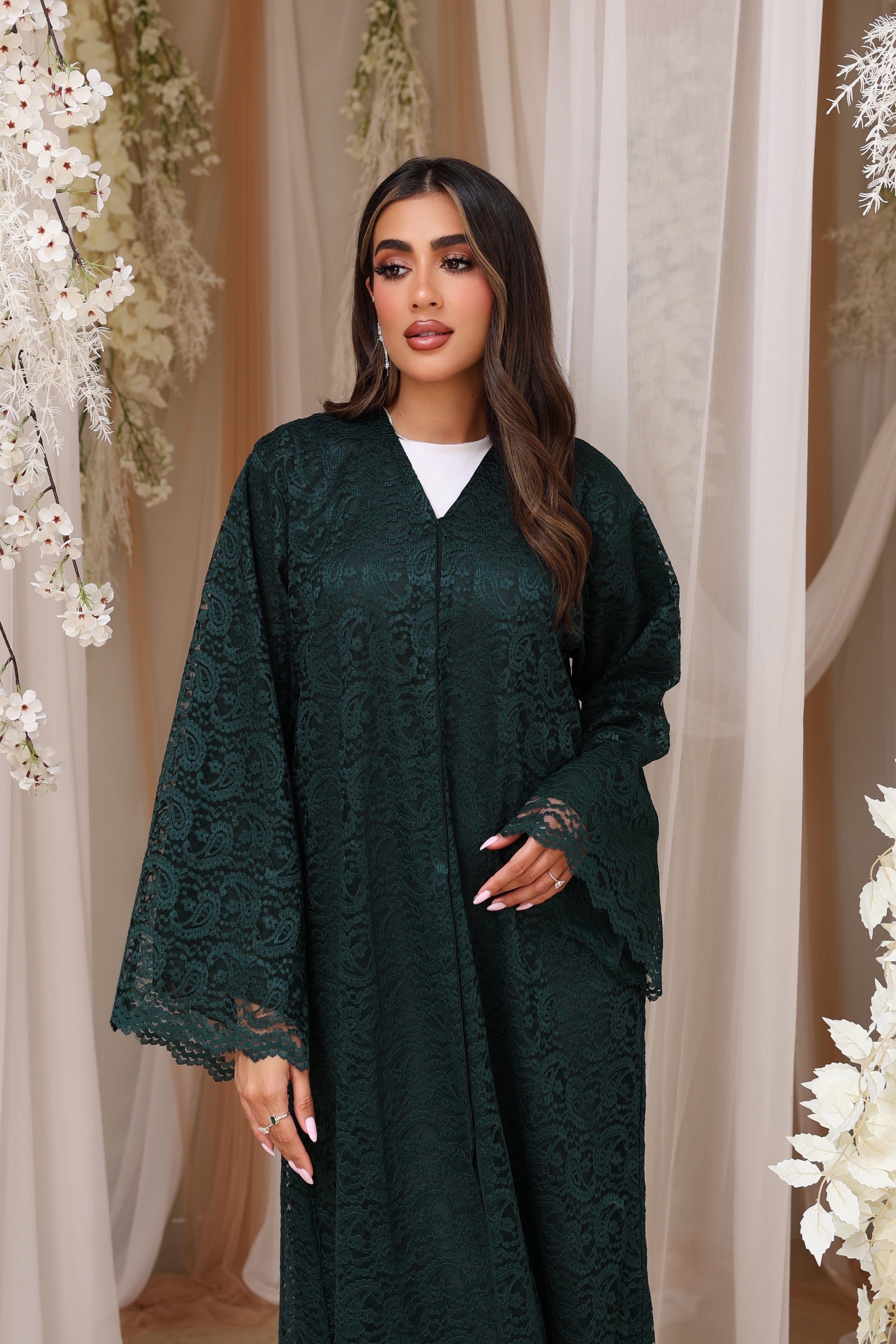 Emerald abaya