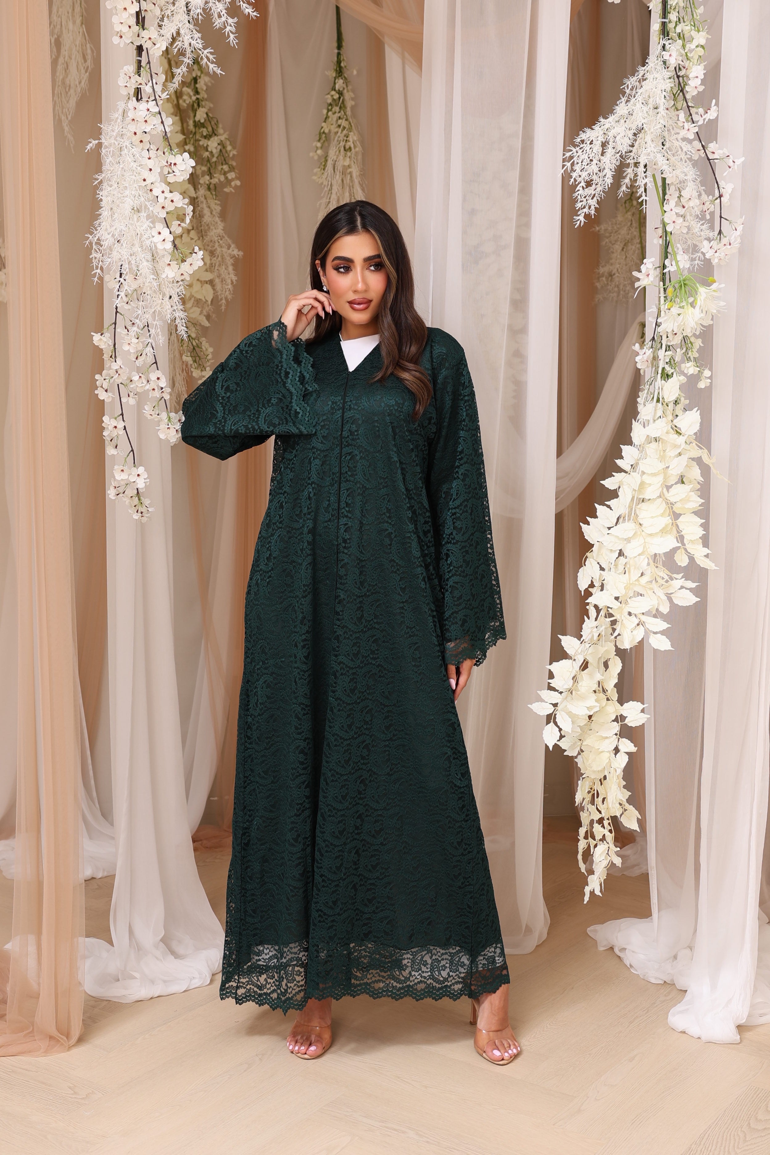 Emerald abaya